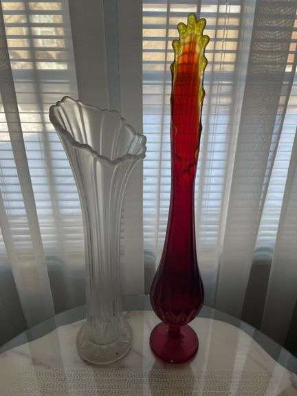 Glass vases