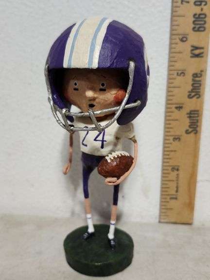 New Lori C Mitchell ESC Touchdown Timmy Purple Figure