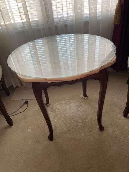 Marble top table