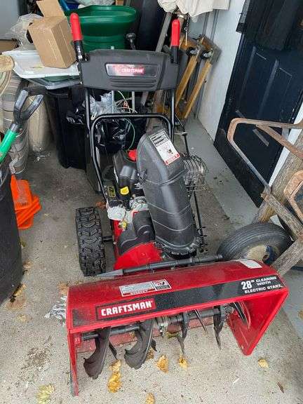 Craftsman snowblower -very nice!