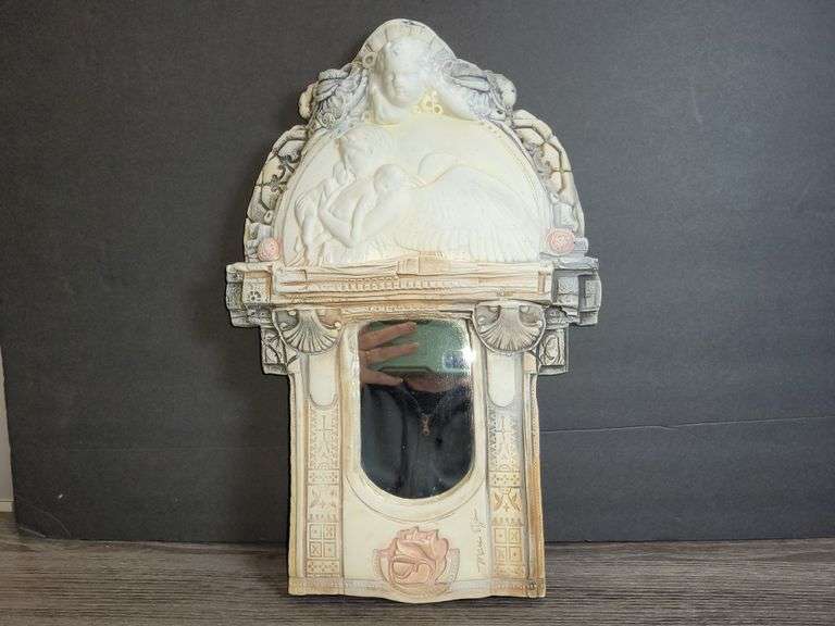 Stamped Marc Sijan - Mirror Sculpture 1980s Very Nice.