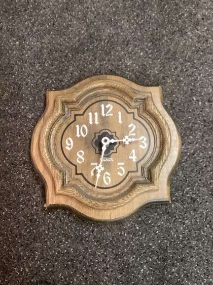 Wooden clock