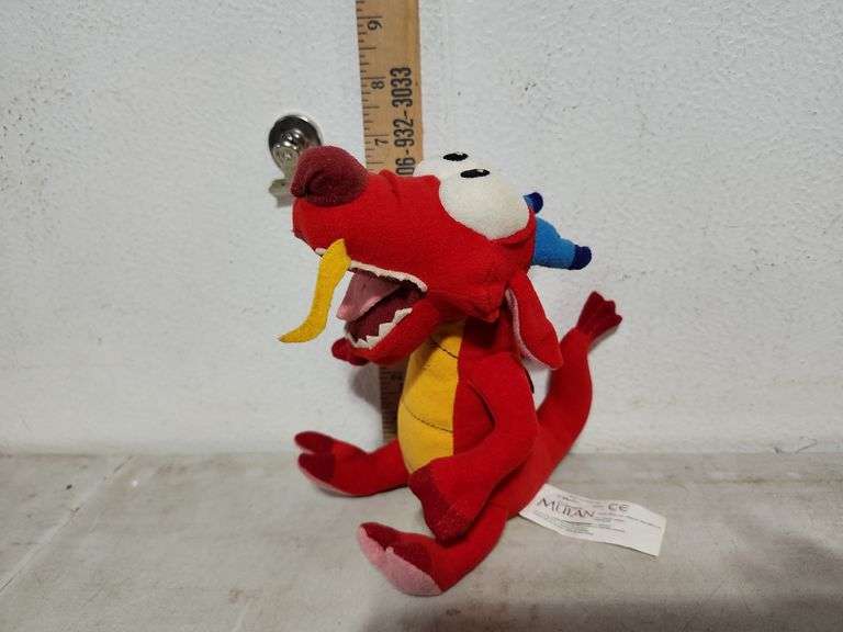 The Disney Store Mulan Talking "Mushu"