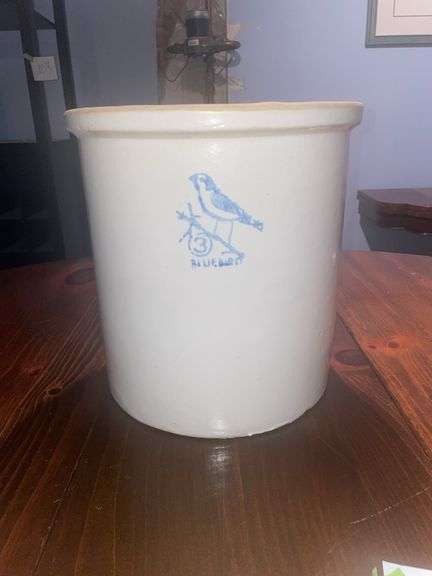 Bluebird Crock