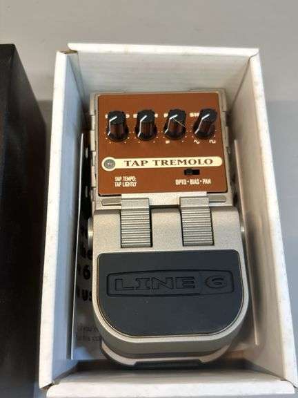 Line 6 Tap Tremolo Pedal with Power Specifications
