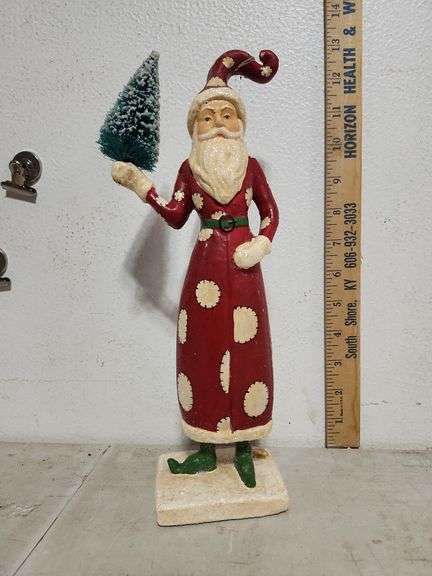 New Paul Gordon ESC Mr. Big Patches Santa Figure