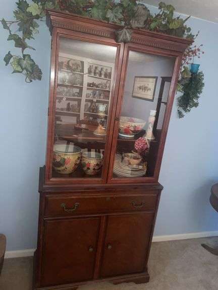 Vintage china hutch