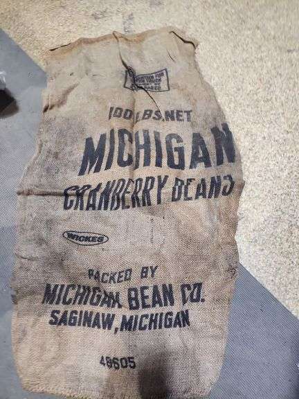 Michigan Cranberry Beans Sack