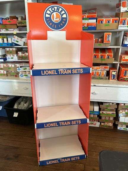 Lionel Trains Cardboard Display - Auction Ohio