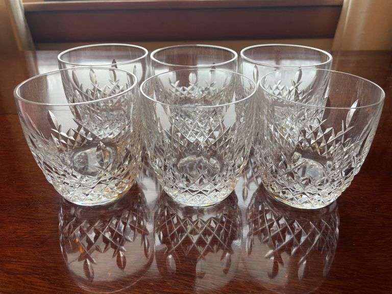 Waterford crystal rocks glasses