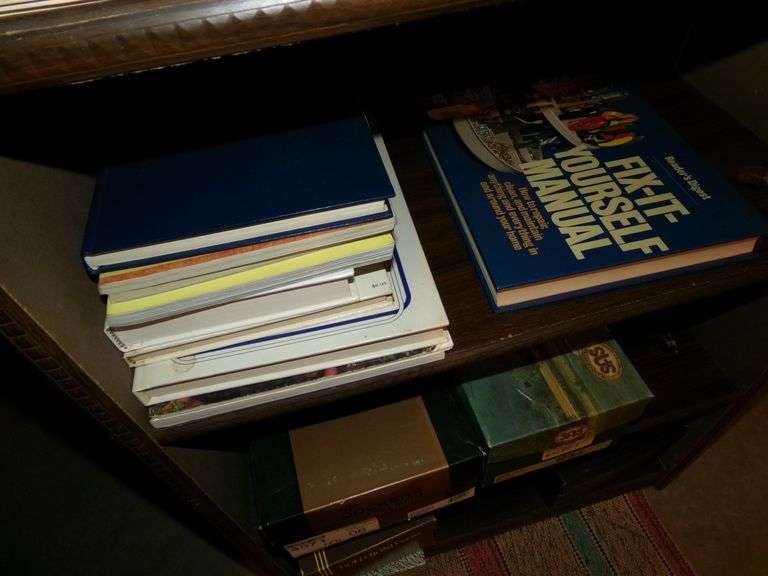 Book shelf & Books