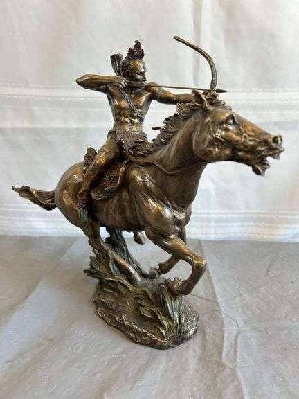 Mohican Warrior Sculpture