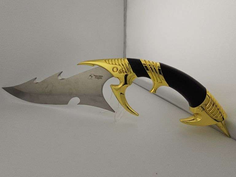 Robert Shiflett Limited Production Gold Edition Knife