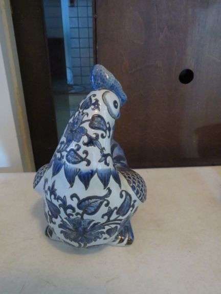 Ceramic rooster