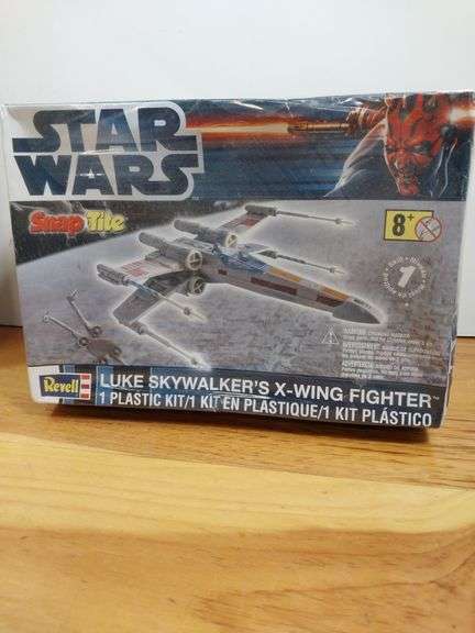 Star Wars SnapTite Model Kit: Luke Skywalker's X-ing Fighter - New Sealed
