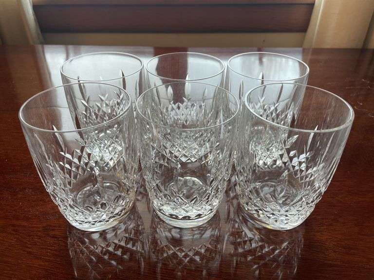 Set of 6 Waterford Double OldFashions