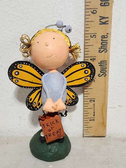 New Demdaco Trick Or Treat Butterfly Figure