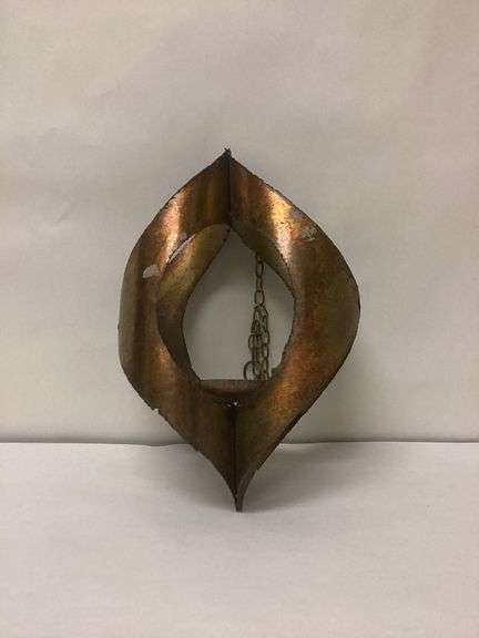 Mid-Century Hanging Candle Holder