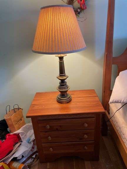 Nightstands with lamps