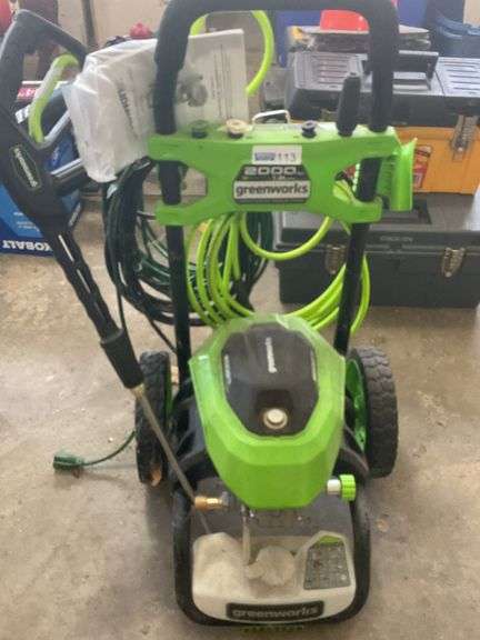 Greenworks Elec. Pressure Washer