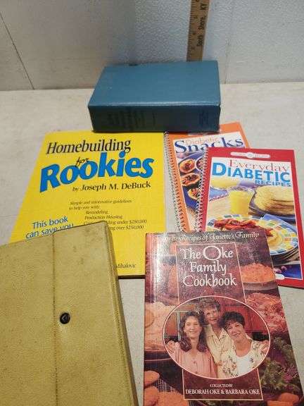 Assorted Cookbooks & More