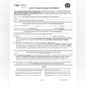 Thumbnail image of Agency Disclosure Statement