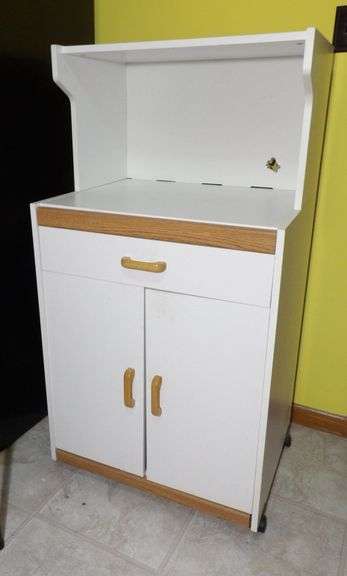 Rolling Microwave Stand