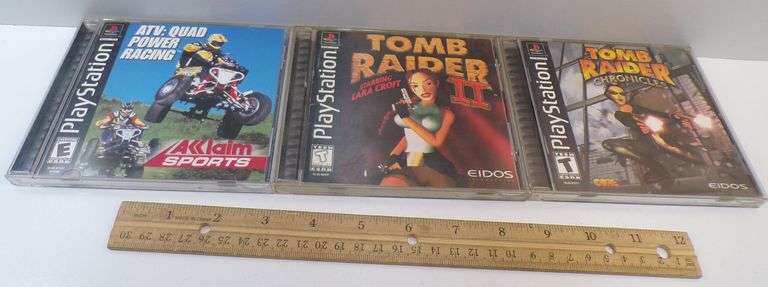 Lot of (3) Playstation Gaming Discs