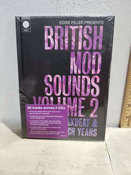 Unopened Eddie Piller Presents British Mod Sounds Volume 2 The Freakbeat & Psych Years Box Set
