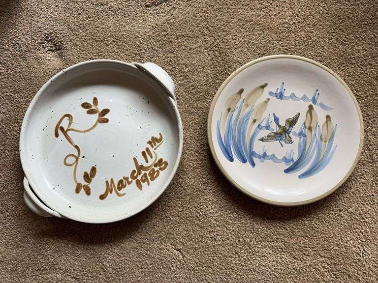 Artisan pottery - plates