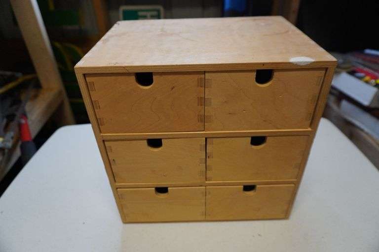 Wood storage box