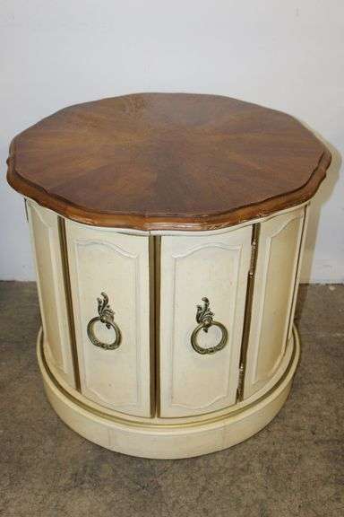 Vintage End Table Cabinet