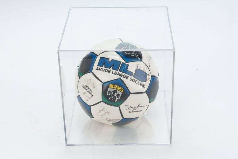 Signed Columbus Crew Soccer Ball