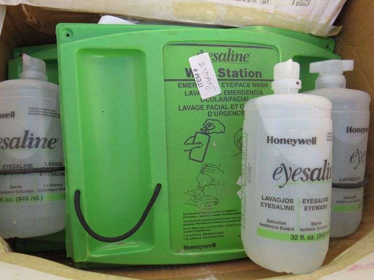 Eye Saline Wall Station