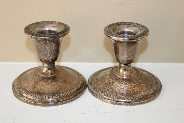 Sterling Silver Candlesticks