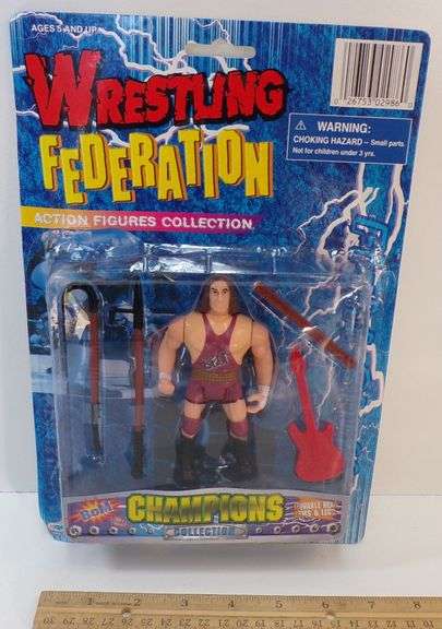 New Manley Toy Quest Wrestling Federation Wretling Action Figure