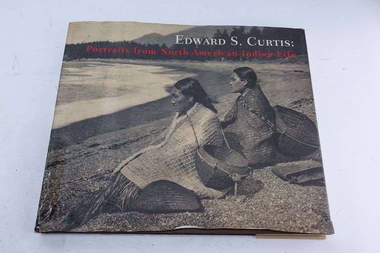 "Portraits From North American Indian Life" Coffee Table Book