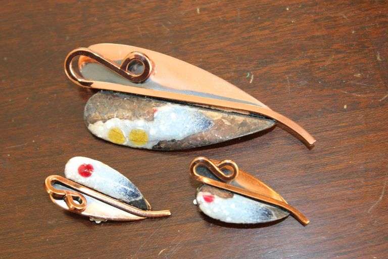 Matisse Copper Enamel Jewelry