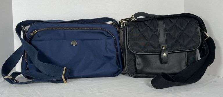Navy Talbots Purse and Black Talbots Purse