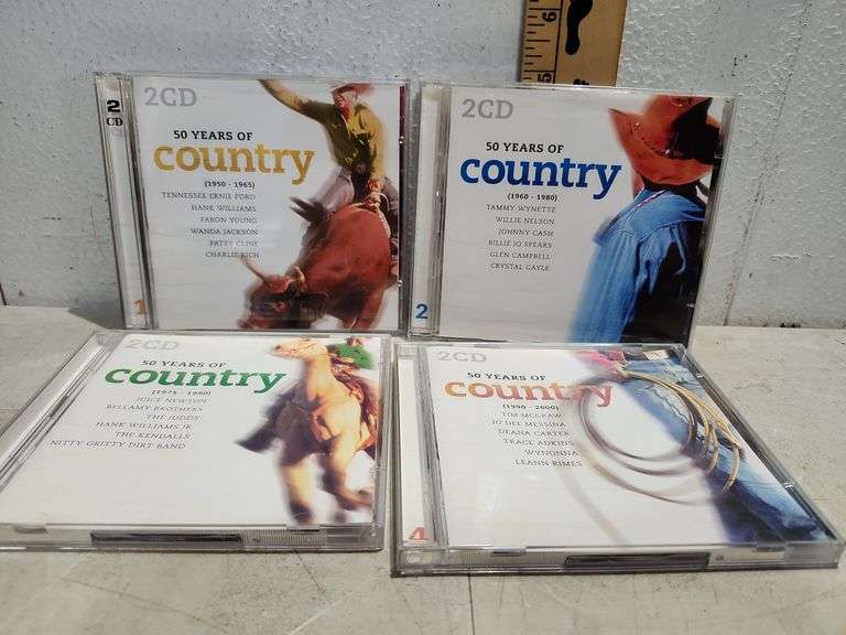 50 Years Of Country 1950-2000 Eight Cd Set