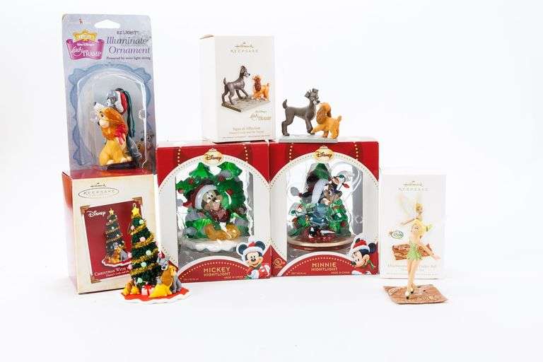 Disney Christmas Ornament Collection.