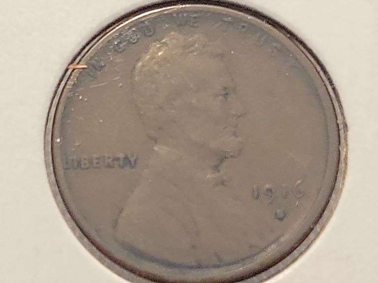 1916-S Lincoln Penny - VF
