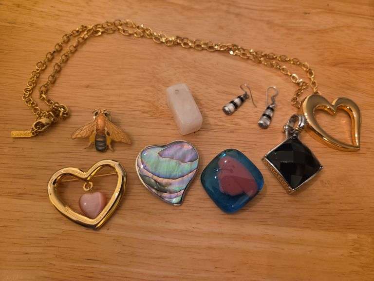 Necklace and pendants
