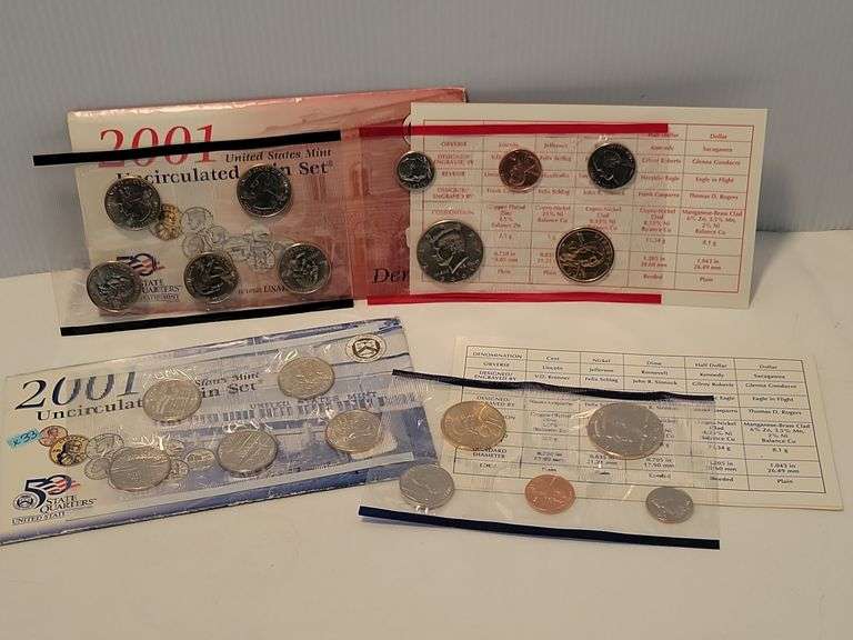 2001 Mint Set