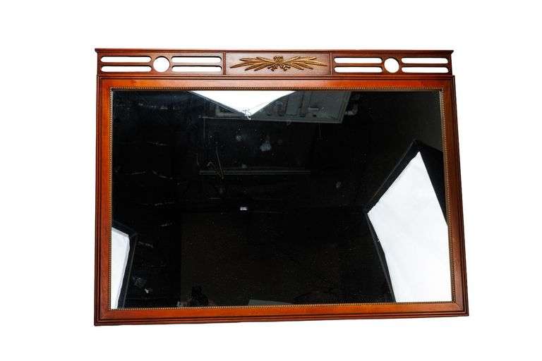 Beautiful Ornate Wood Wall Mirror