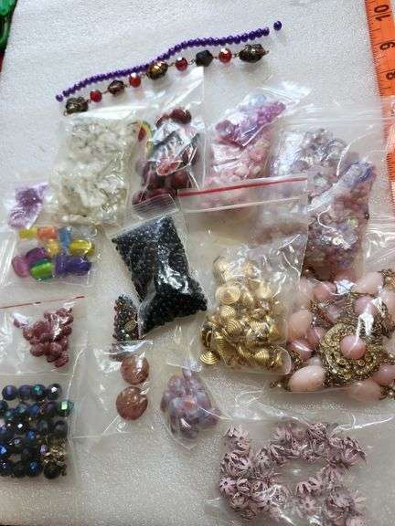 Assorted Jewelry Making Beads & Metal Pcs