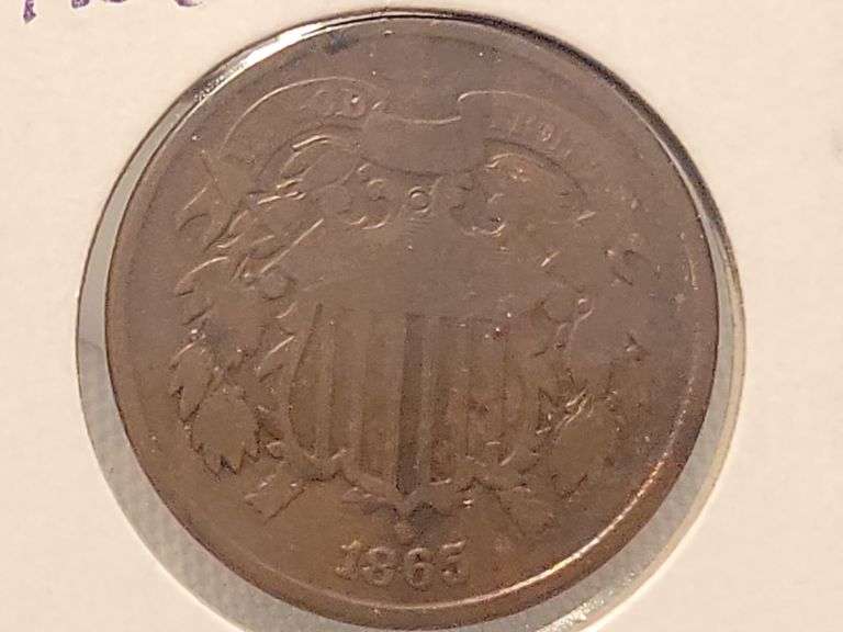 1865 Two-Cent Piece - G