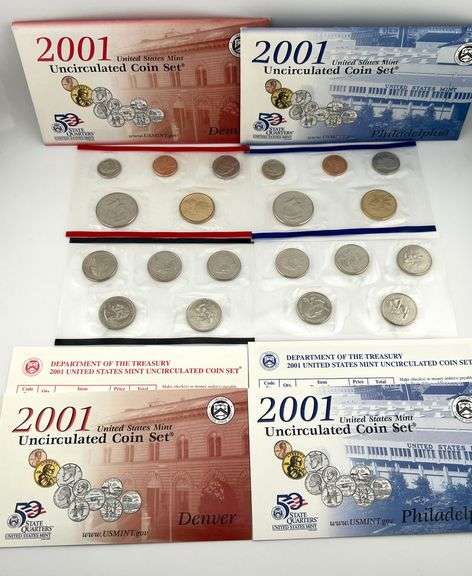 2001 Uncirculated Set