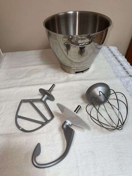 Kenwood mixer replacement bowl and attachments