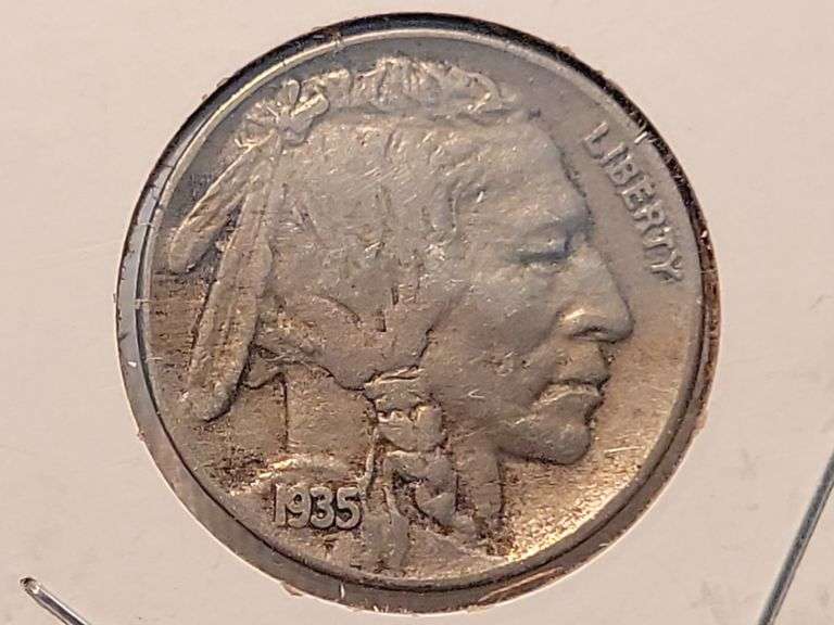 1935 Buffalo Nickel - F